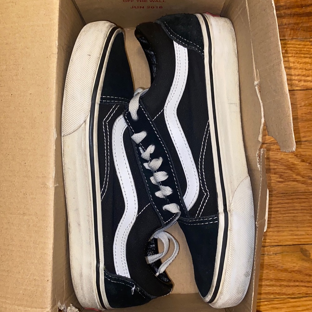 Old Skool Black/White Vans